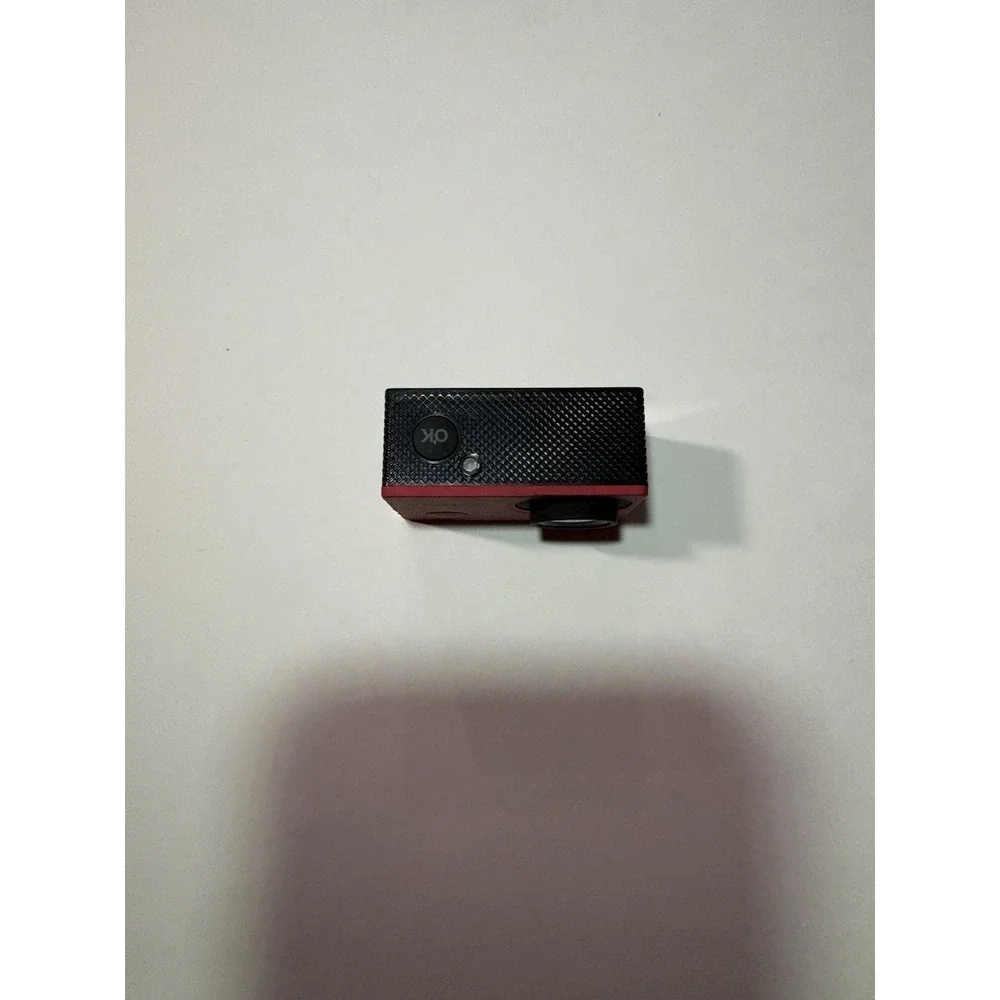 Vivitar Action/Still/Timelapse Cordless Camera Red/Black Case & Charger Included